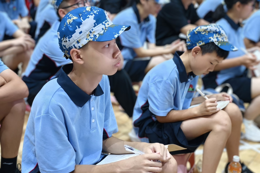 啟航新程，筑夢山高——海口山高高級實(shí)驗(yàn)學(xué)校高一新生德育大會順利召開-圖片3